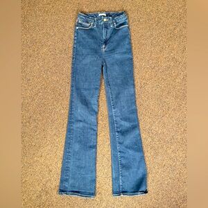 Good American Blue Boot Cut Jeans